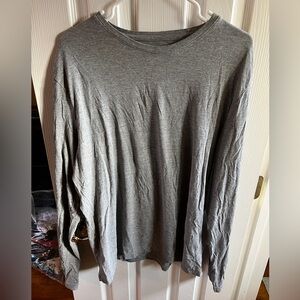H&M Long Sleeve Gray Shirt